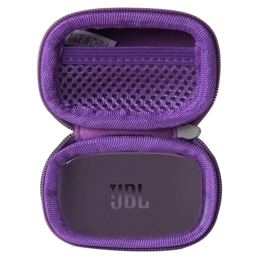 Funda Dura de Viaje Hermitshell para JBL Vibe 100 TWS - Color Púrpura