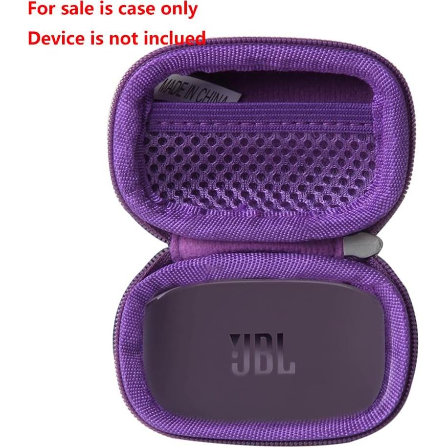 Funda Dura de Viaje Hermitshell para JBL Vibe 100 TWS - Color Púrpura