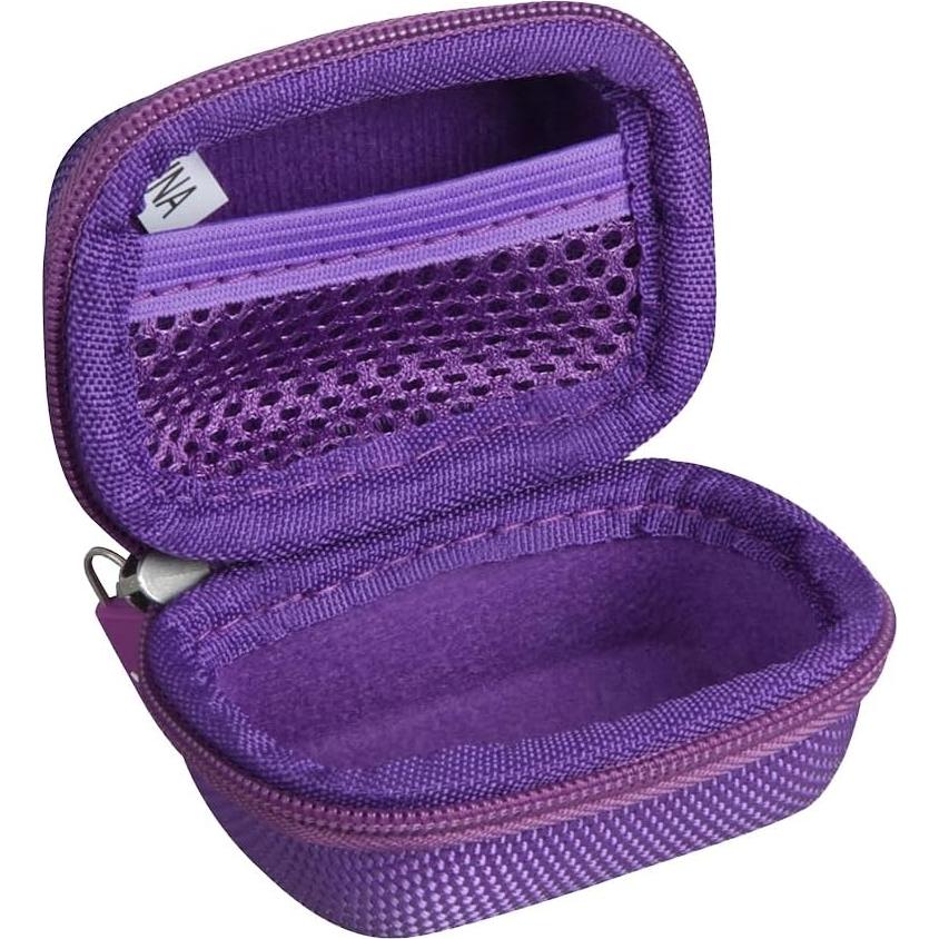 Funda Dura de Viaje Hermitshell para JBL Vibe 100 TWS - Color Púrpura