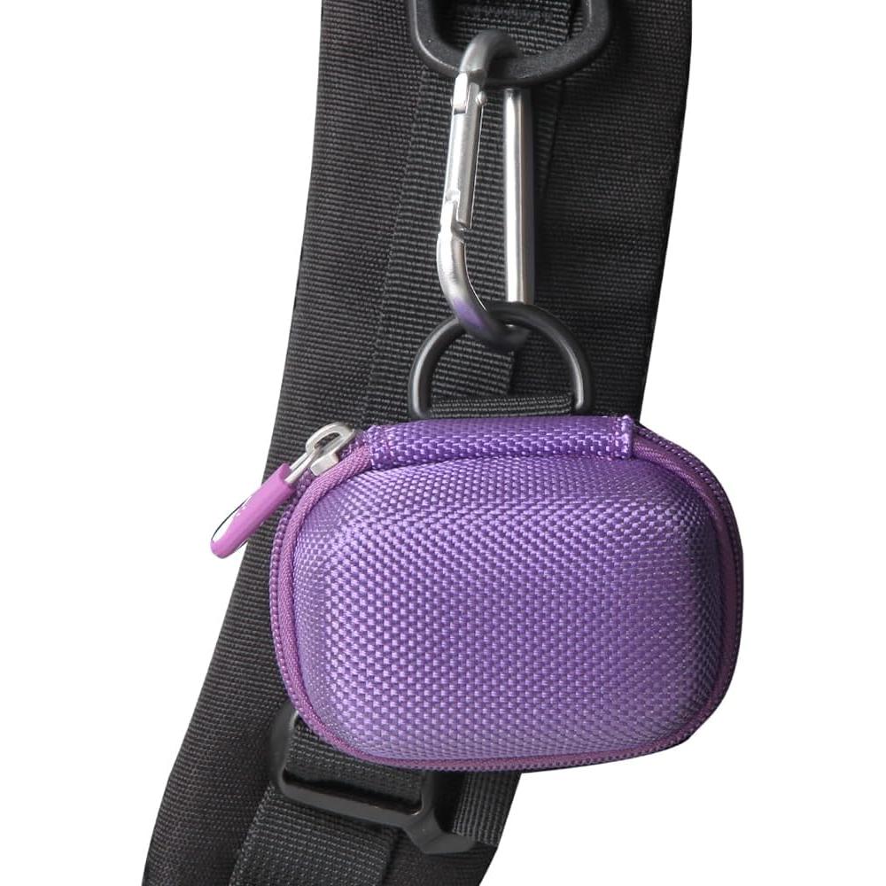 Funda Dura de Viaje Hermitshell para JBL Vibe 100 TWS - Color Púrpura