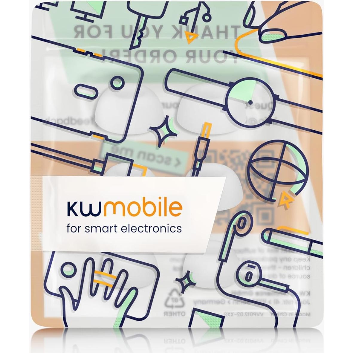 Puntas de Silicona Repuesto kwmobile para JBL Wave Buds - 6 Piezas