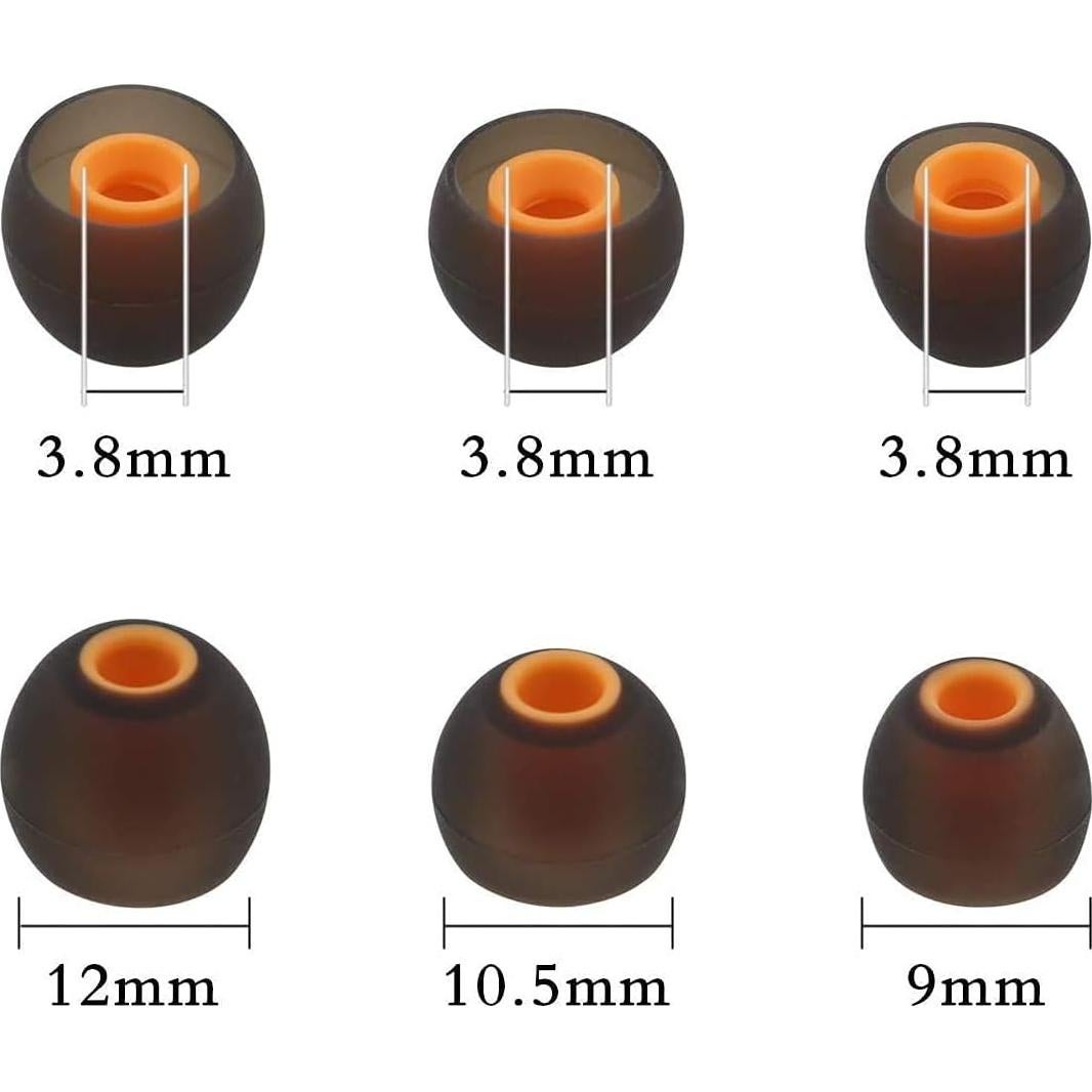 Consejos de oído ALXCD para auriculares JBL Tune 125TWS - 6 pares