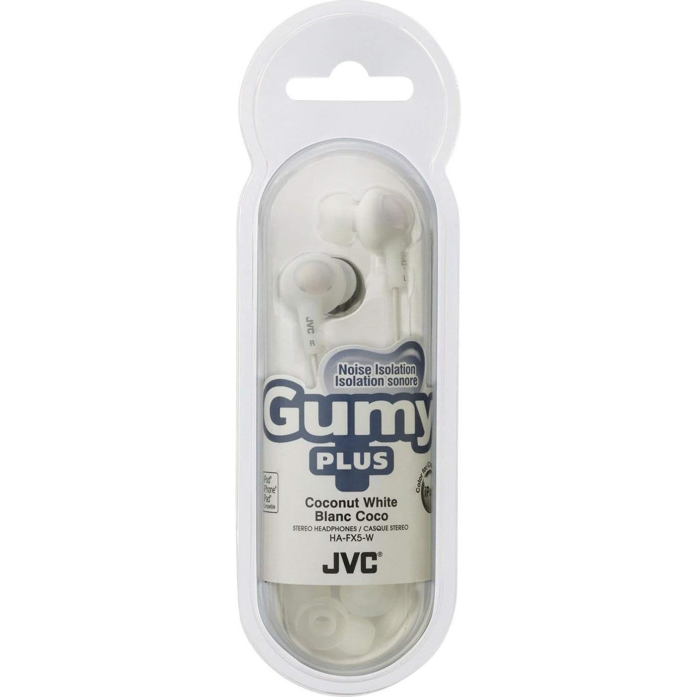 Auriculares Intrauditivos JVC Gumy Plus Blanco 3.5mm