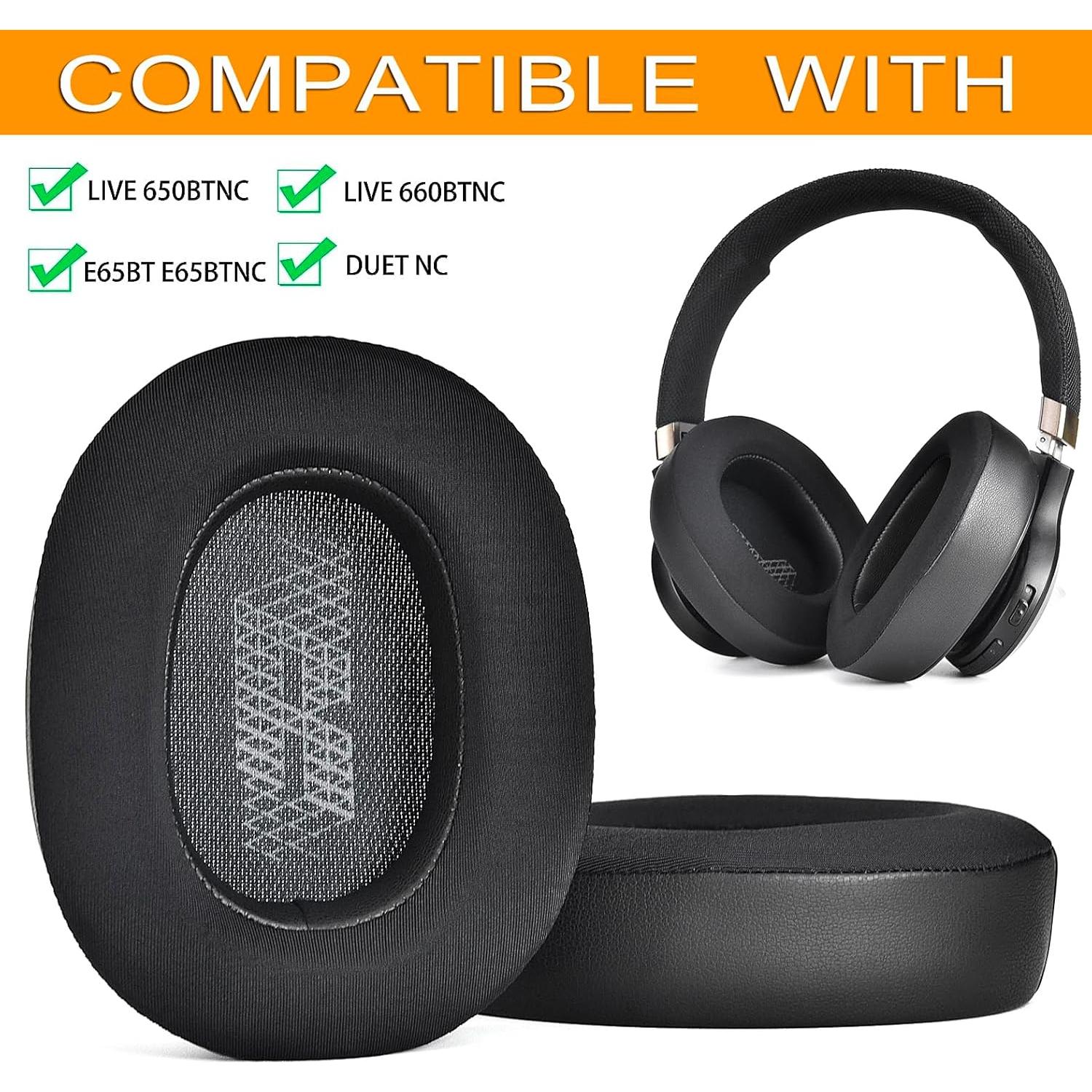 Almohadillas de Gel Refrigerante Defean para JBL E65 E65BTNC