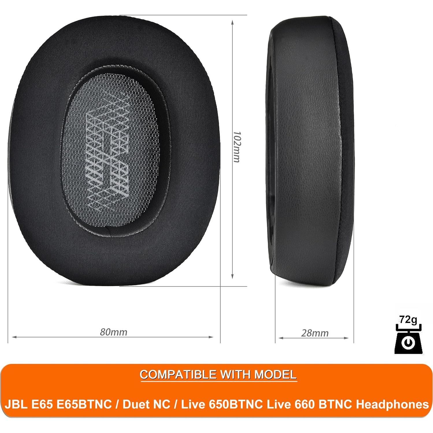 Almohadillas de Gel Refrigerante Defean para JBL E65 E65BTNC