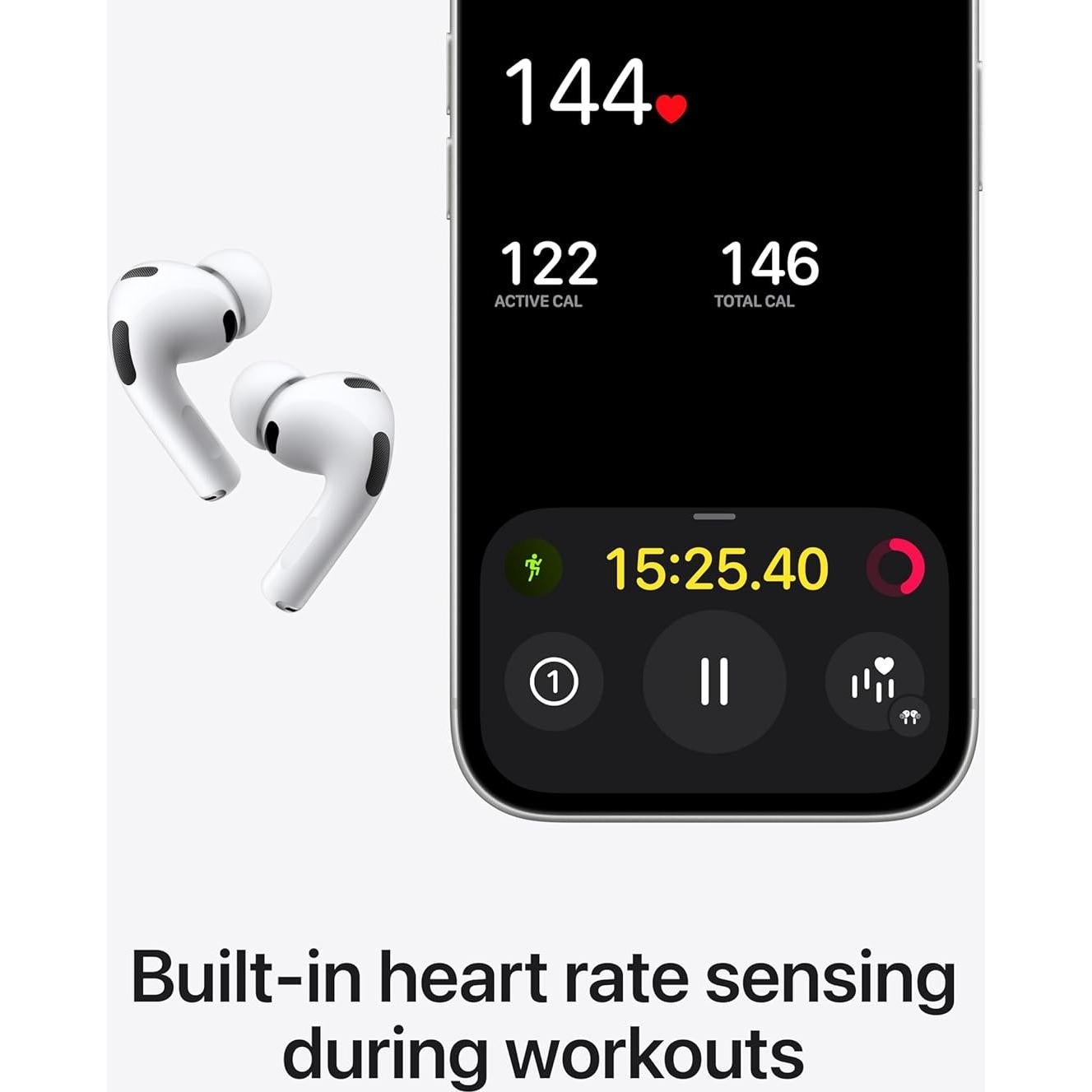 Apple AirPods Pro 3 Auriculares Inalámbricos Bluetooth con Cancelación de Ruido