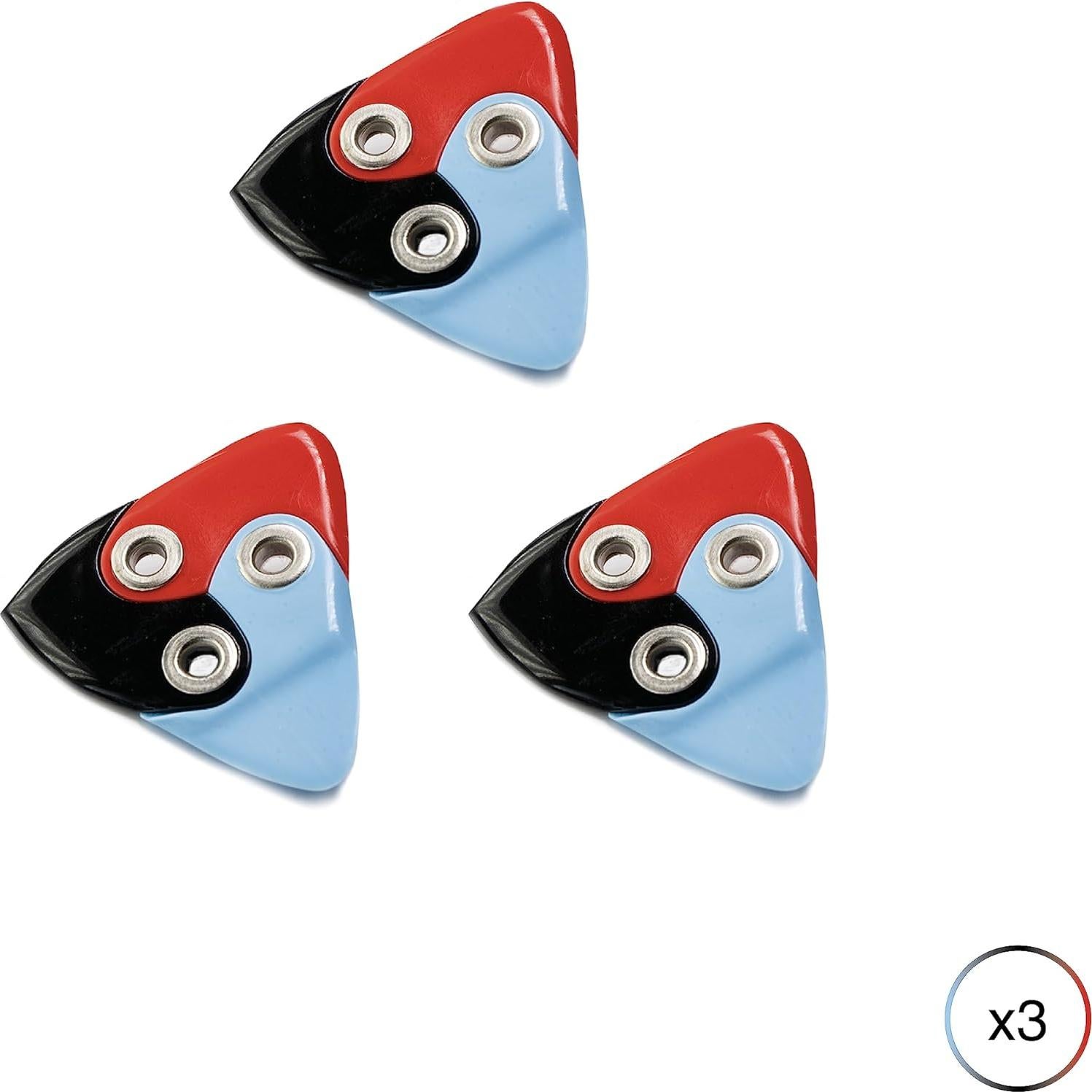 Pua de guitarra Black Mountain Asteroide 3 en 1 - 3 Grosores