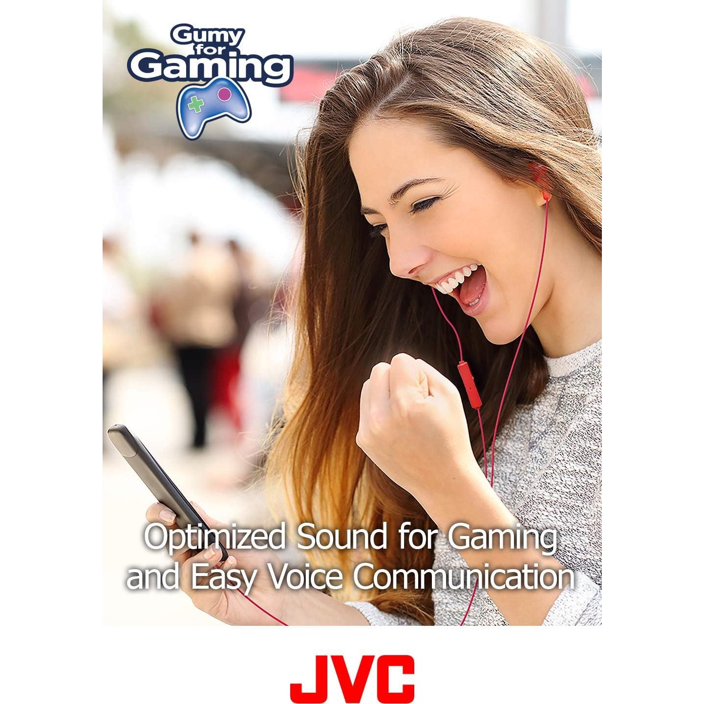 Auriculares Intrauditivos JVC Gumy Gamer HAFX7GA Azul