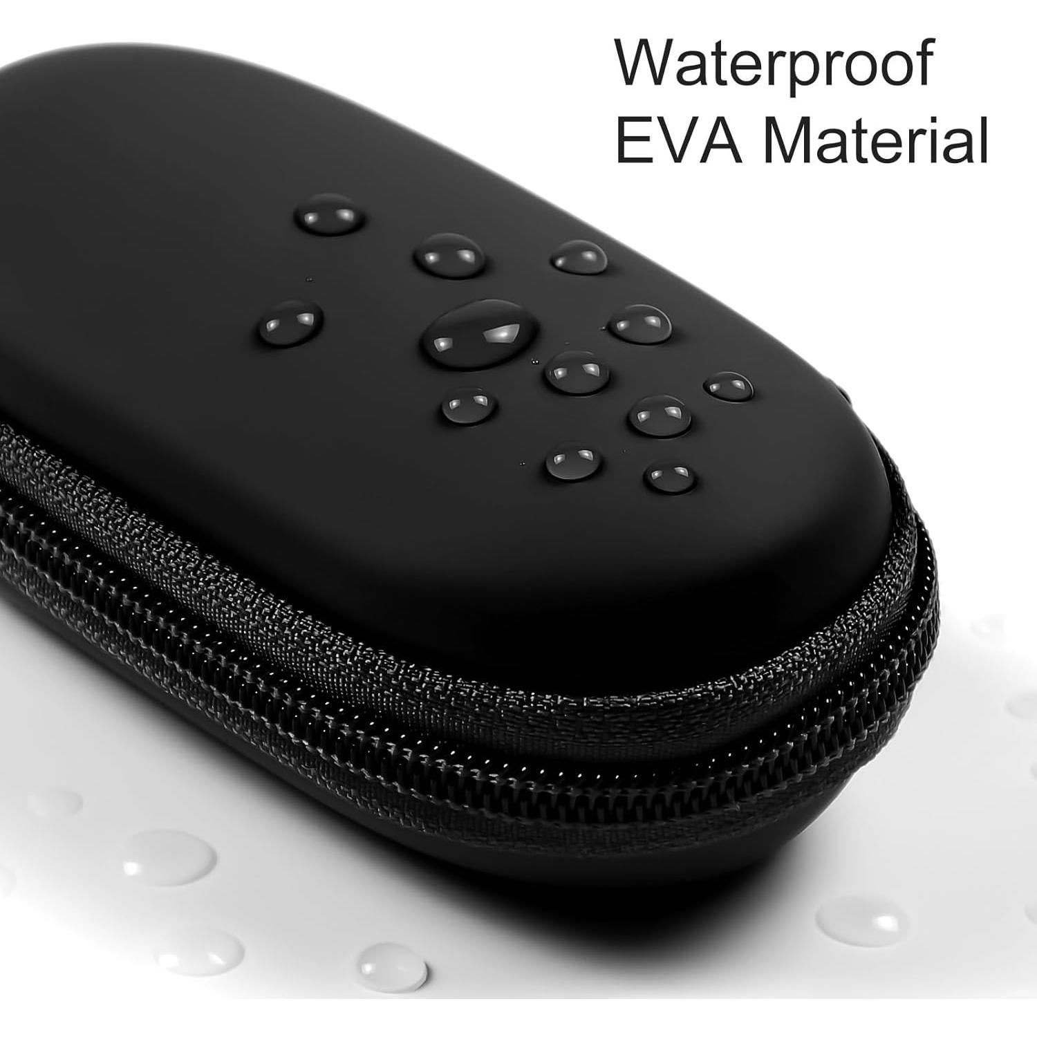 Estuche de Almacenamiento EVA para Auriculares Negro 12x6.5x4cm