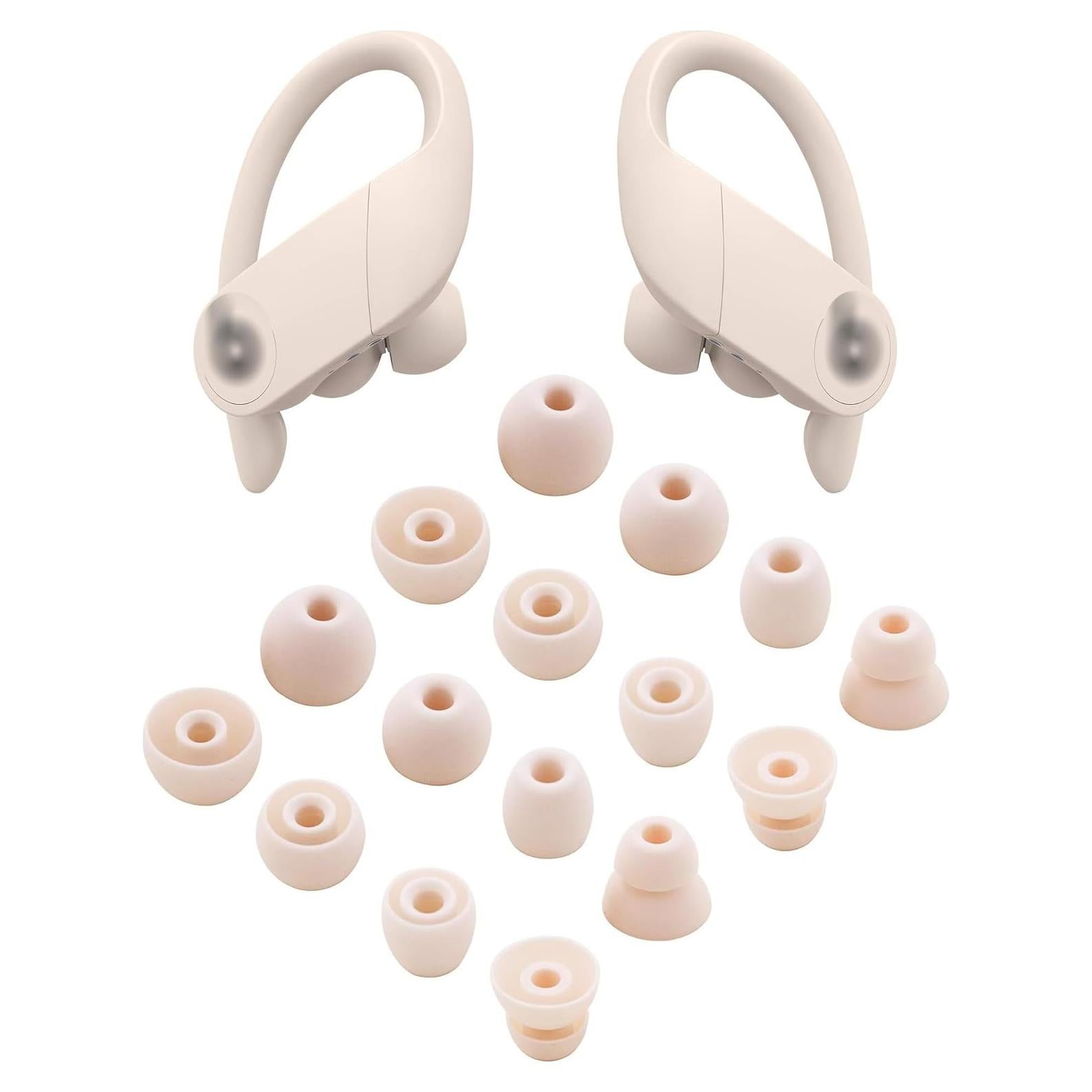 Consejos de Silicona ALXCD para Auriculares Powerbeats Pro - 8 Pares