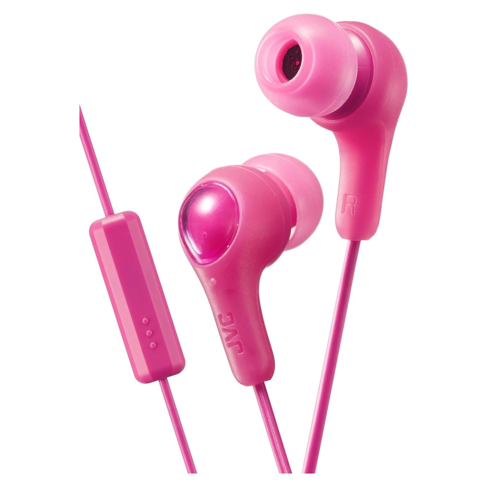 Auriculares Intrauditivos JVC Gumy HAFX7MP Rosa con Mic