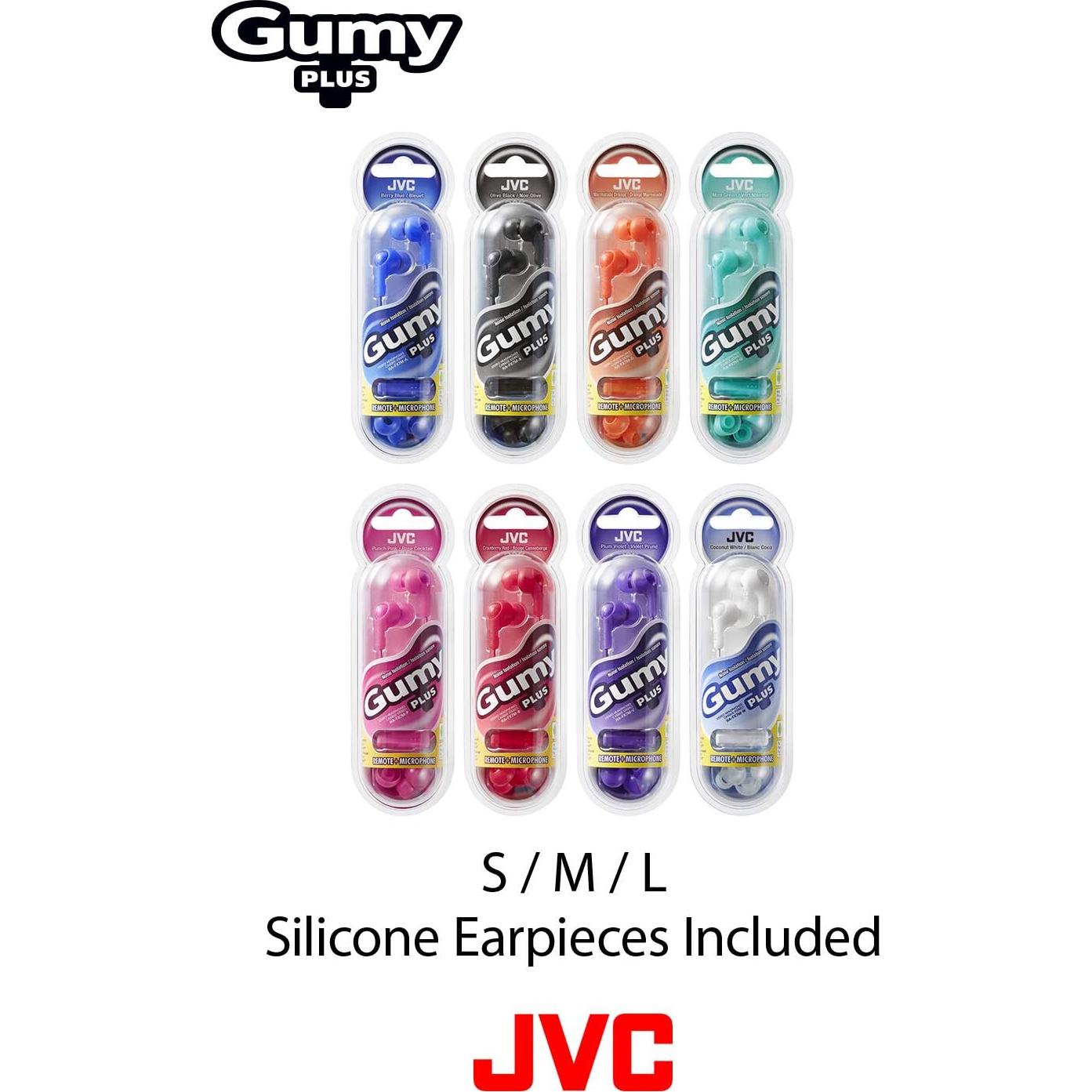 Auriculares Intrauditivos JVC Gumy HAFX7MP Rosa con Mic