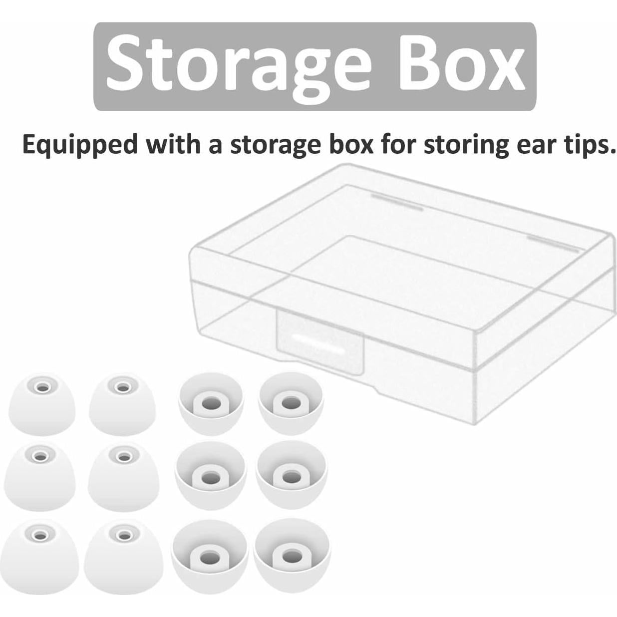 Consejos de Reemplazo JNSA para Auriculares JBL Vibe 200TWS - 6 Pares