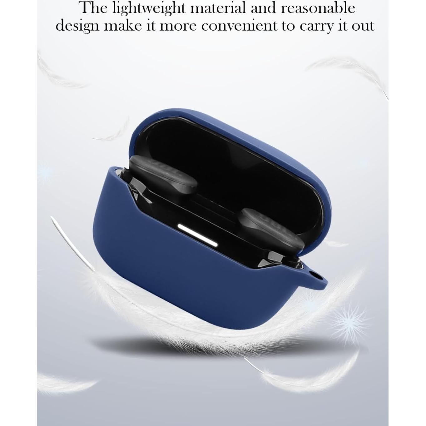 Funda de Silicona BOVUGAC para JBL Endurance Race 2 - Azul