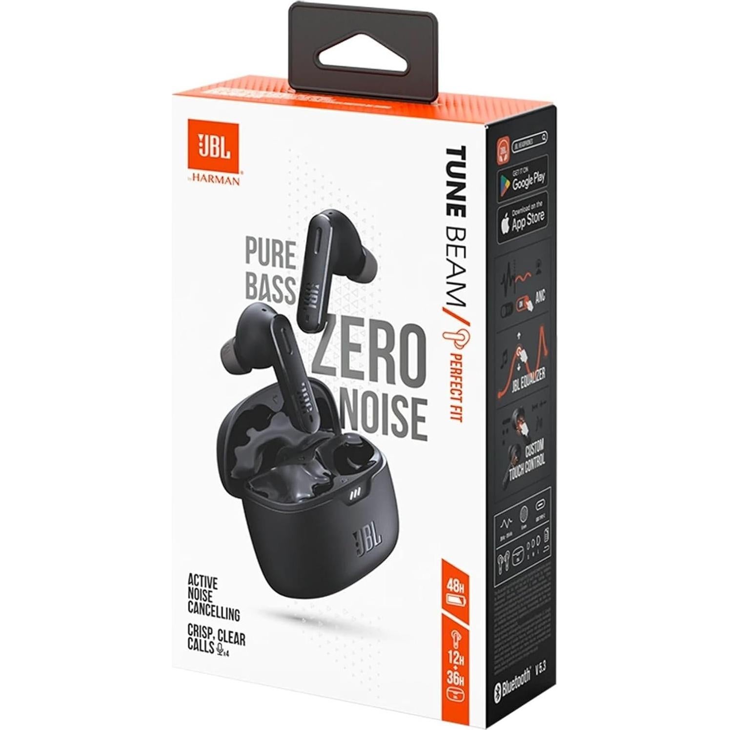 Auriculares Inalámbricos JBL Tune Beam con Cancelación de Ruido