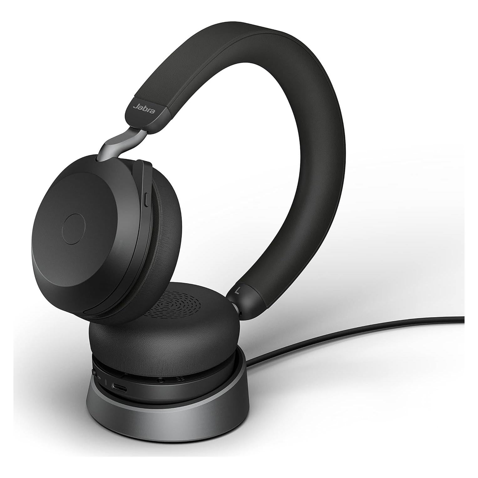 Auriculares Inalámbricos Jabra Evolve2 75 con Base de Carga