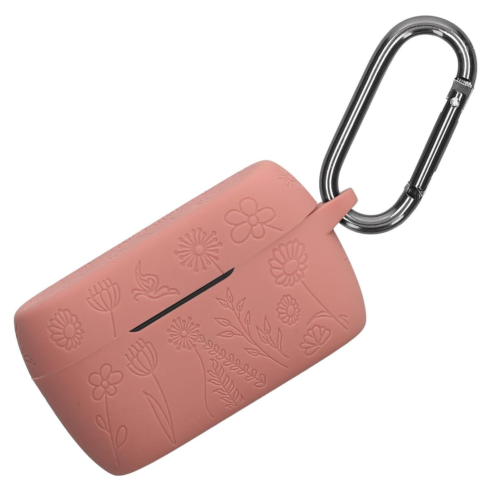 Funda de Silicona kwmobile para Jabra Elite 4 - Patrón en Relieve