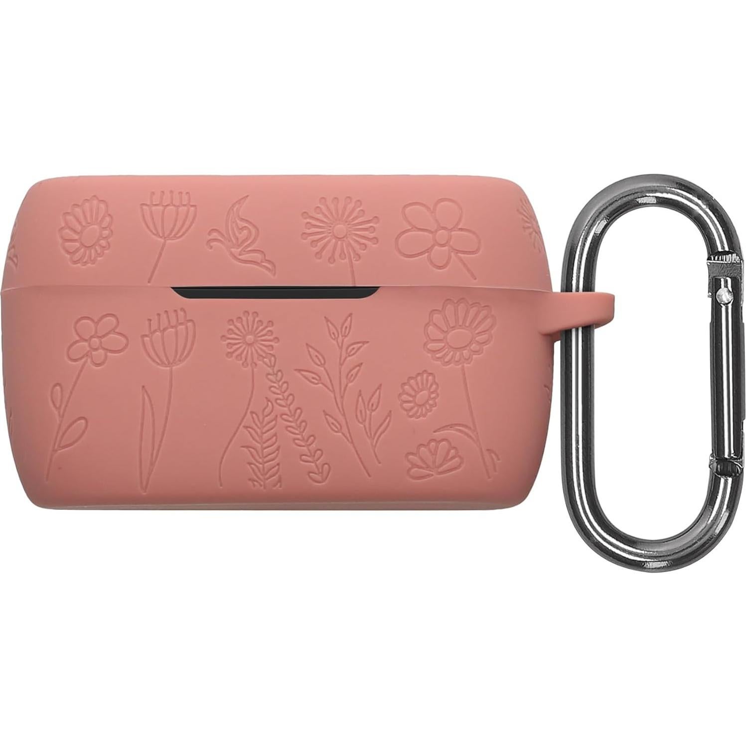 Funda de Silicona kwmobile para Jabra Elite 4 - Patrón en Relieve