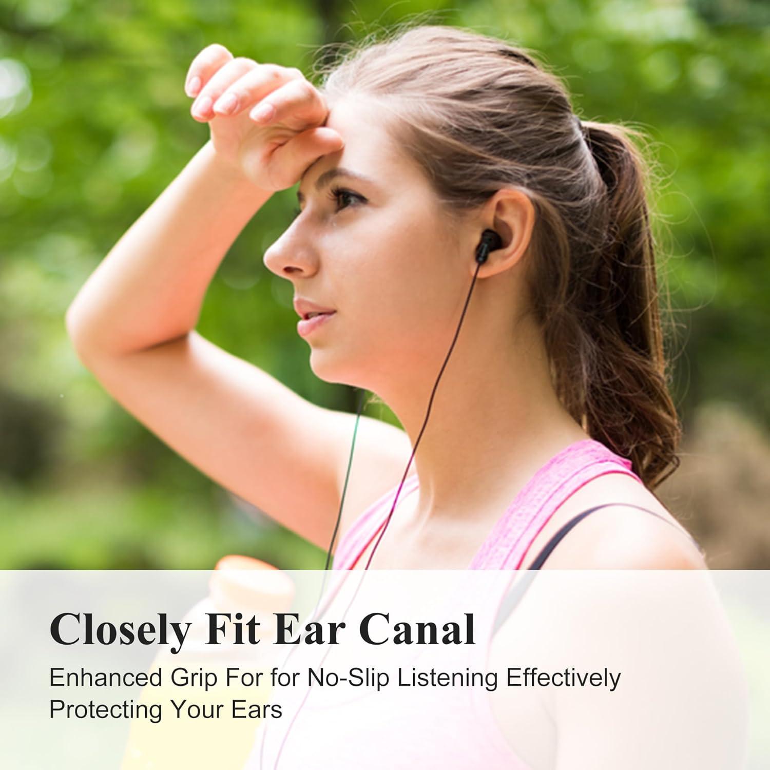 6 Pares Puntas de Espuma de Memoria para Auriculares 5-6mm