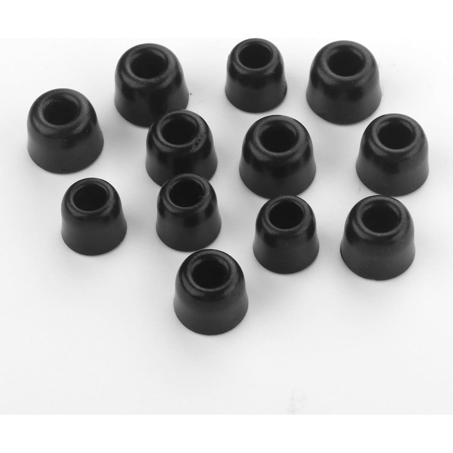 6 Pares Puntas de Espuma de Memoria para Auriculares 5-6mm