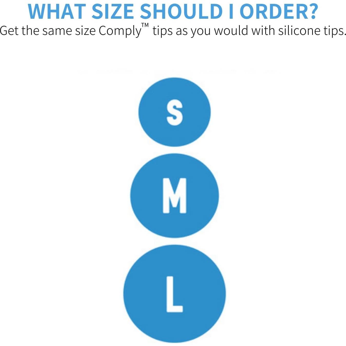 Consejos de Espuma Comply para Jabra 85t - 3 Pares S/M/L