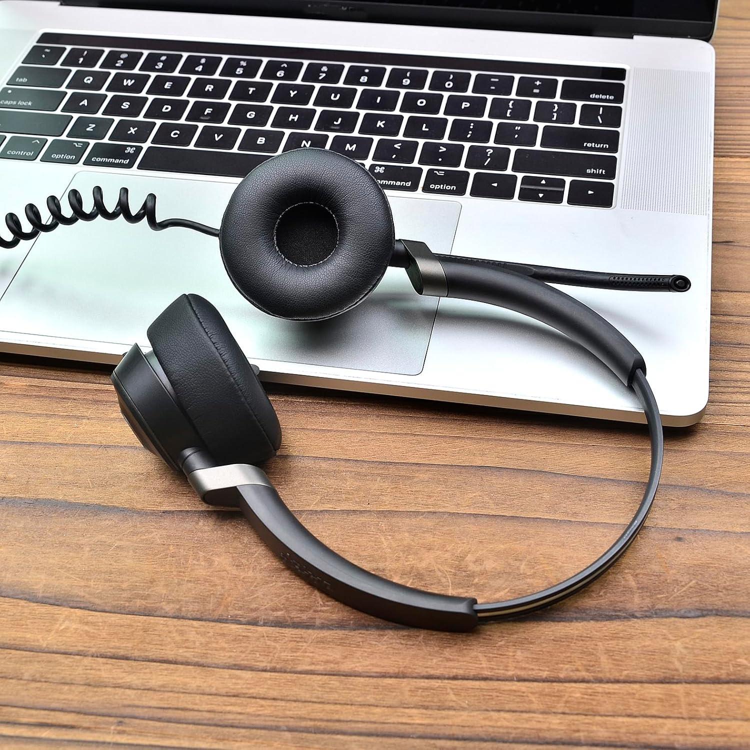 Almohadillas de oído Defean para Jabra Engage 30 y 50 - Kit 4 piezas