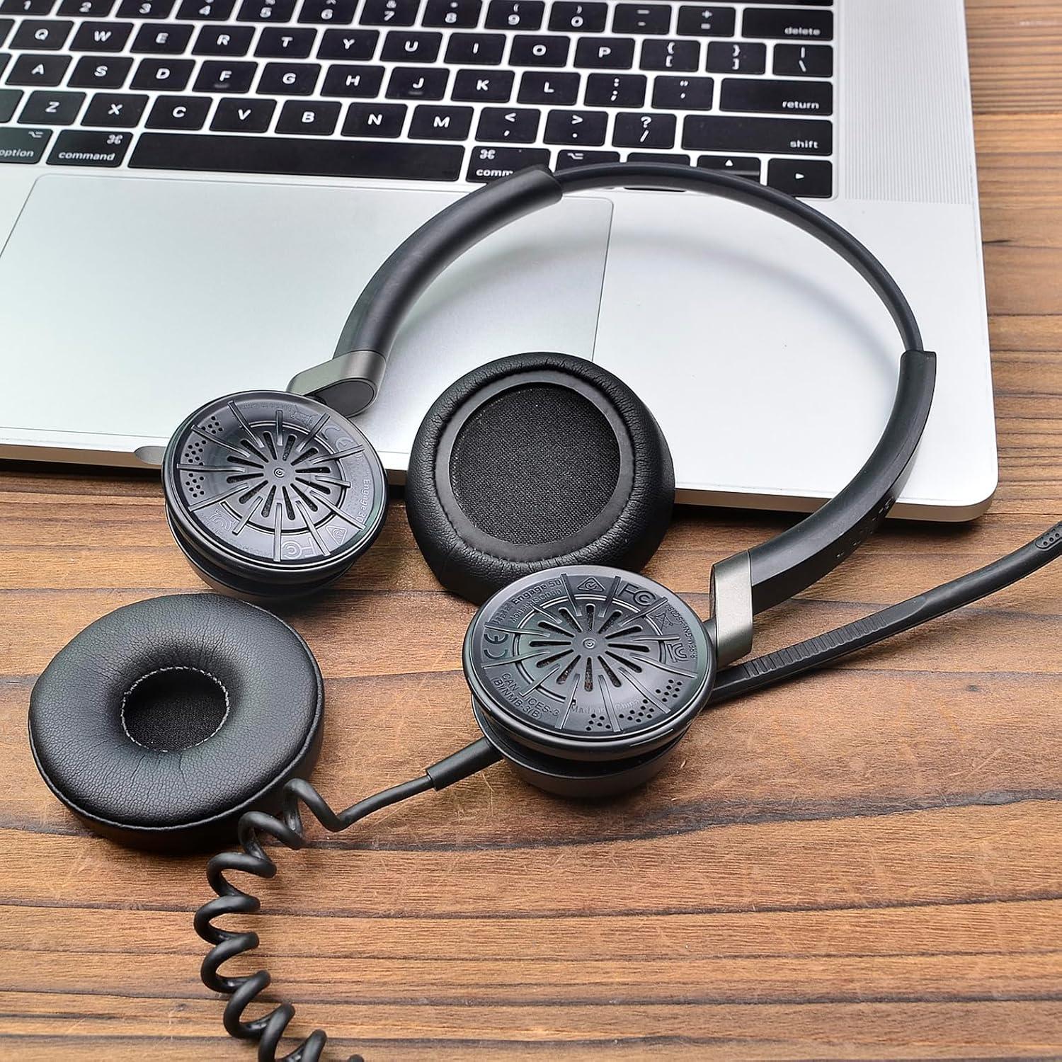 Almohadillas de oído Defean para Jabra Engage 30 y 50 - Kit 4 piezas