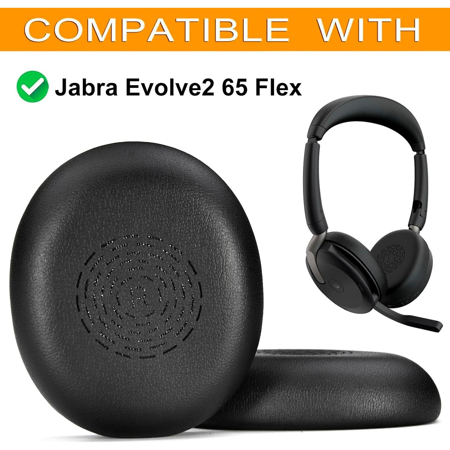 Cojines de Reemplazo para Auriculares Jabra Evolve2 65 Flex
