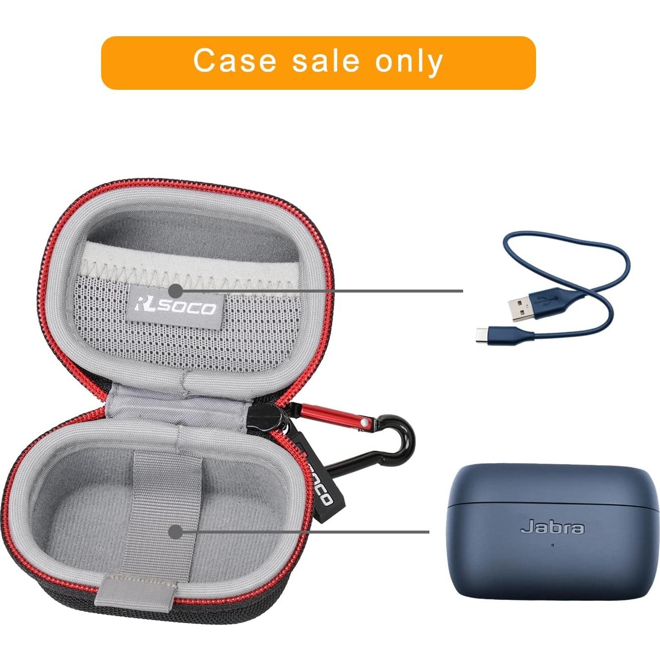 Funda RLSOCO Impermeable para Auriculares Jabra Elite 3/4/7