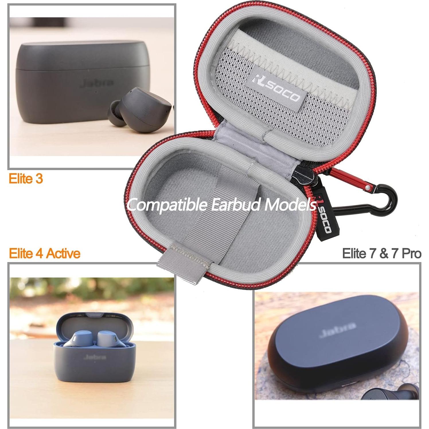 Funda RLSOCO Impermeable para Auriculares Jabra Elite 3/4/7