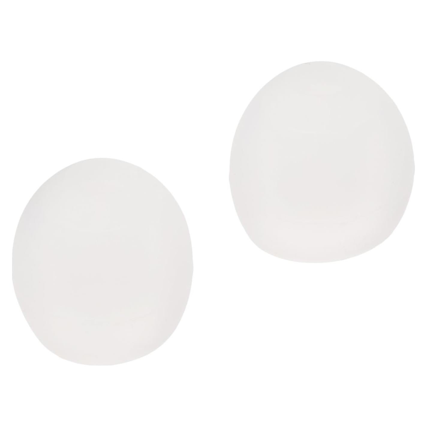 Consejos de Silicona Medianos Earphones Plus - 6 Pares Claros