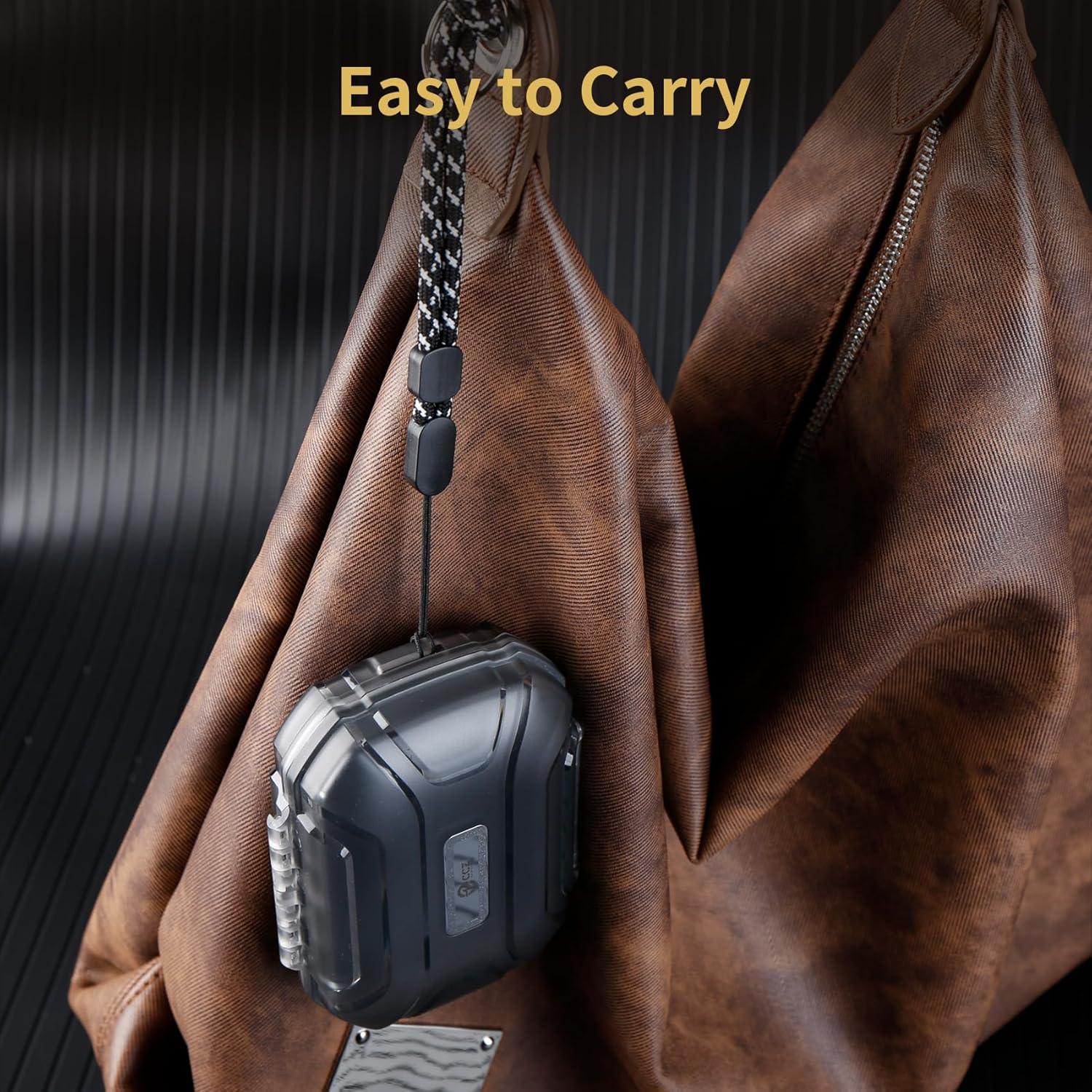 Funda Dura CCZ Taichi para Auriculares IEM - Negro