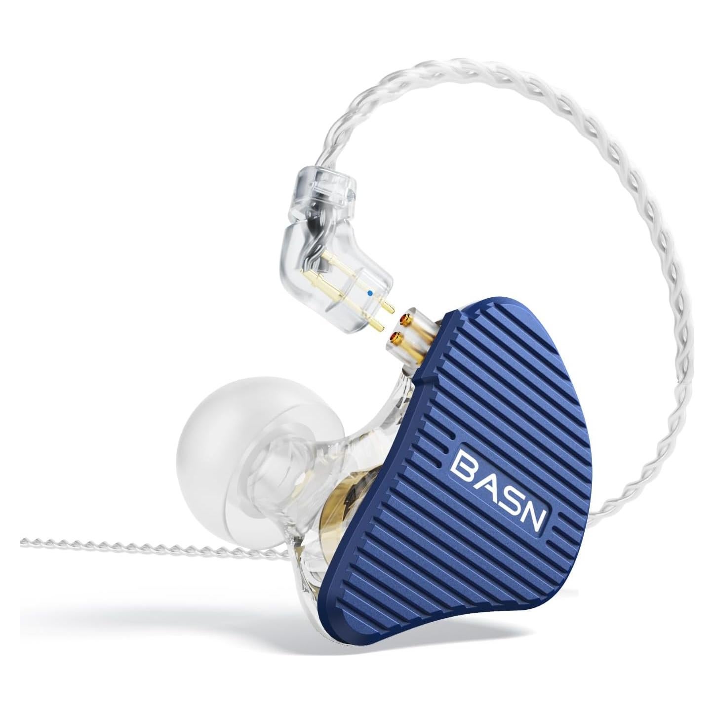 Auriculares In Ear BASN MiX-PD HiFi 2 Controladores Azul