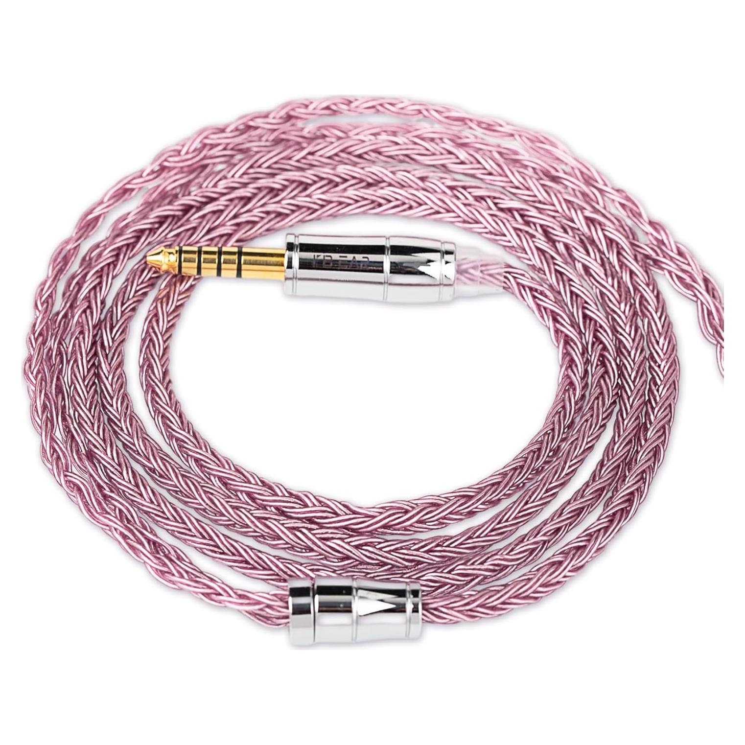 Cable IEM KBEAR ST18 1.2m MMCX 3.5mm para Auriculares