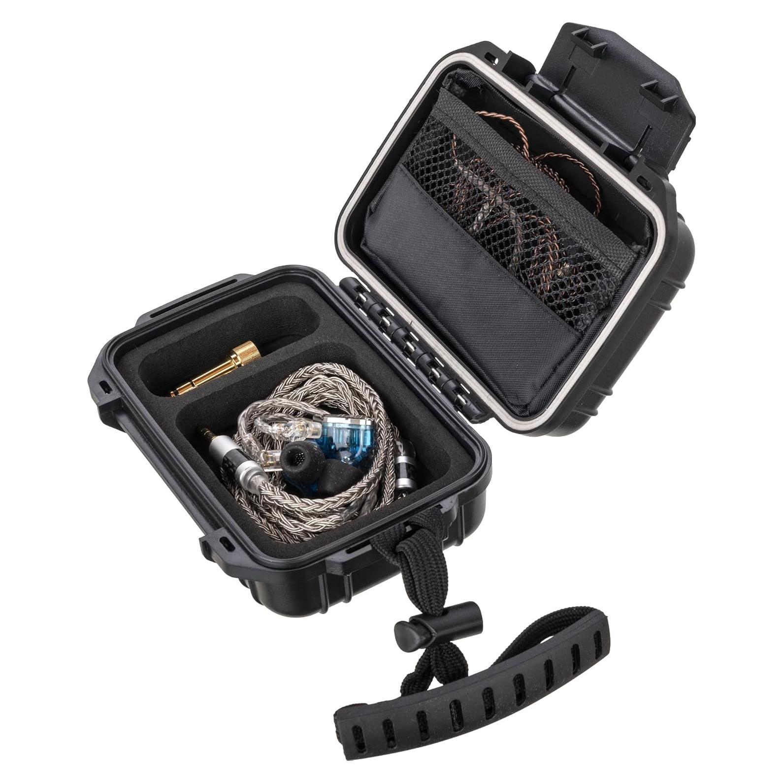 Estuche Duro IEM GIGCASE Grande Resistente al Agua para Auriculares