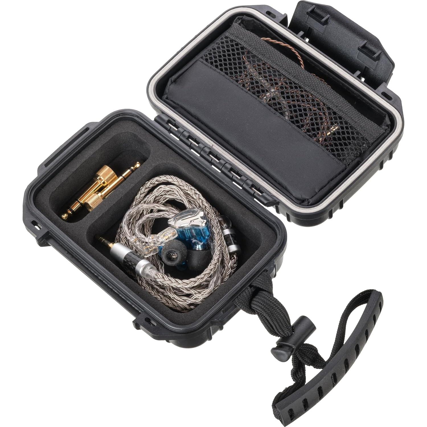 Estuche Duro IEM GIGCASE Grande Resistente al Agua para Auriculares