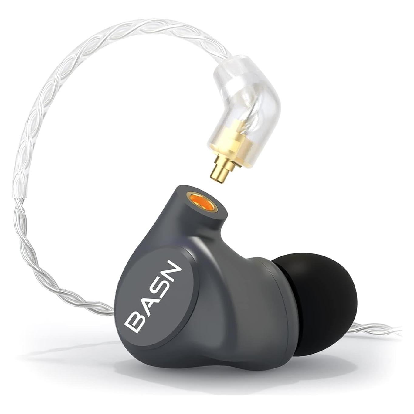 Auriculares in-Ear BASN Metalen con Aislamiento de Ruido
