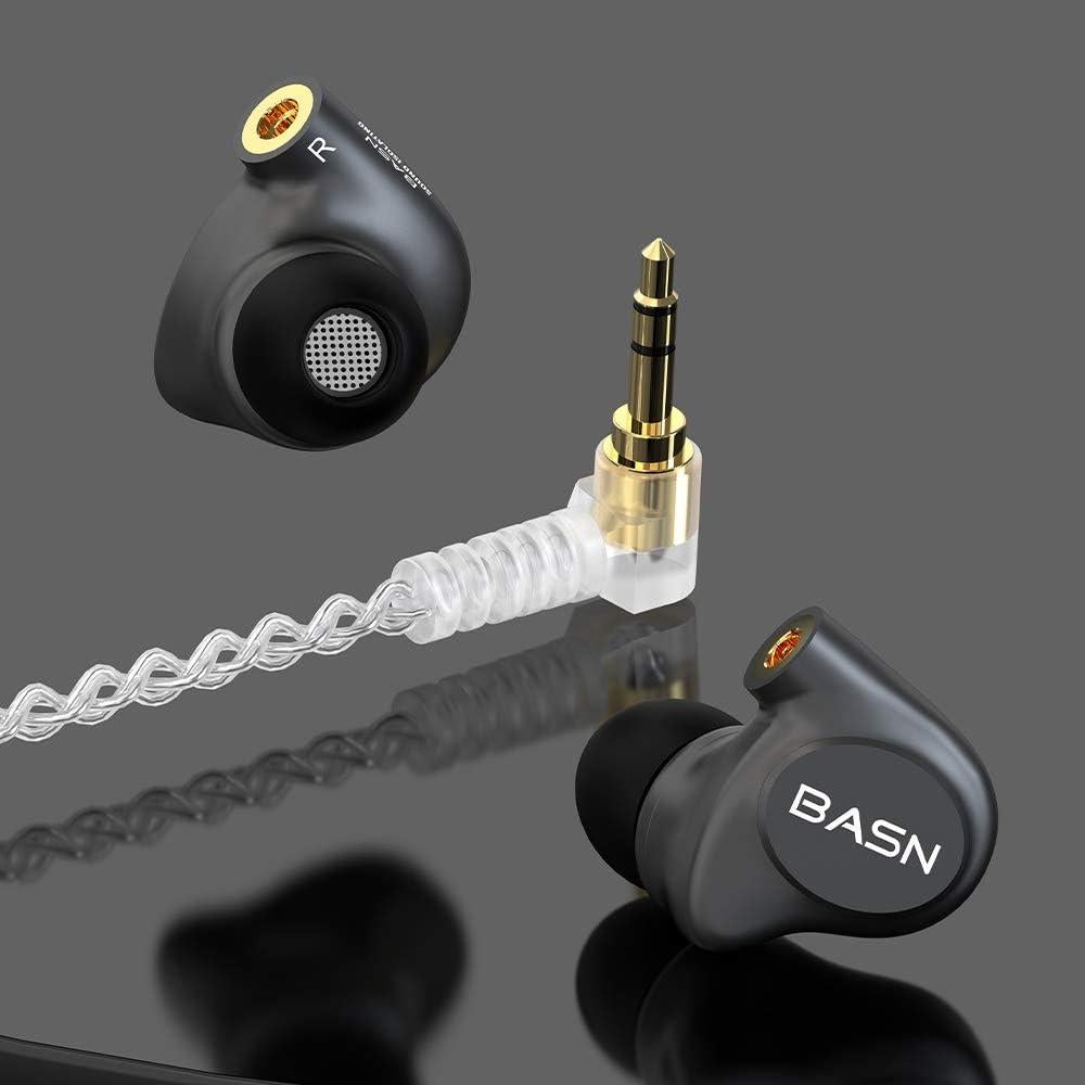Auriculares in-Ear BASN Metalen con Aislamiento de Ruido