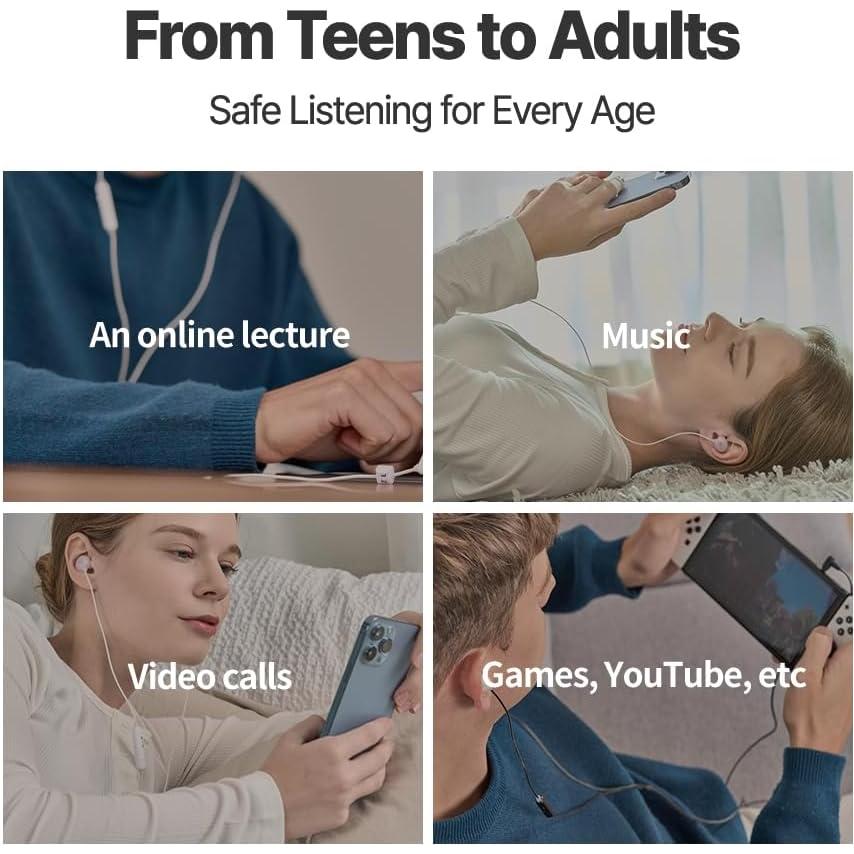 Auriculares In-Ear AZLA ASE-600 USB-C con Micrófono Plata