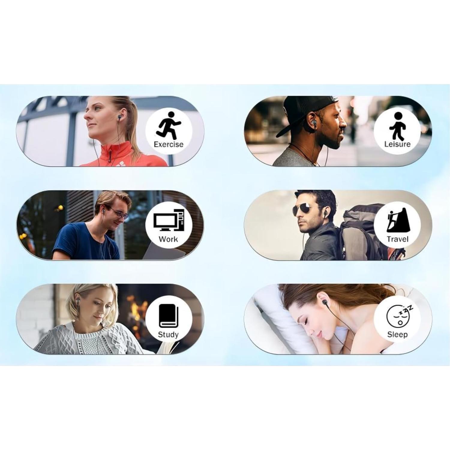 Auriculares In-Ear Estéreo Qtresi USB-C para Samsung Galaxy