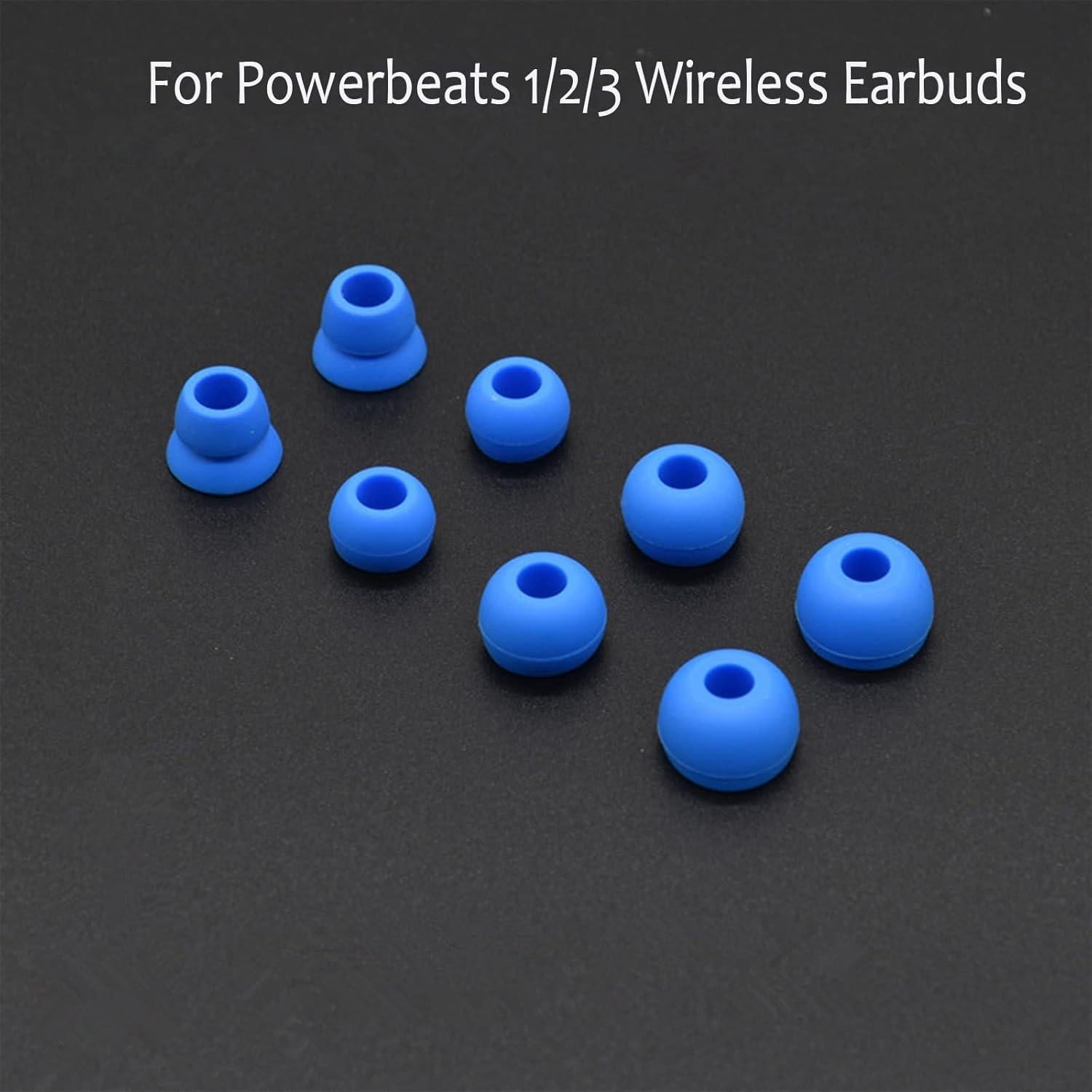 Puntas de Silicona para Auriculares Beats Powerbeats 3 - Azul