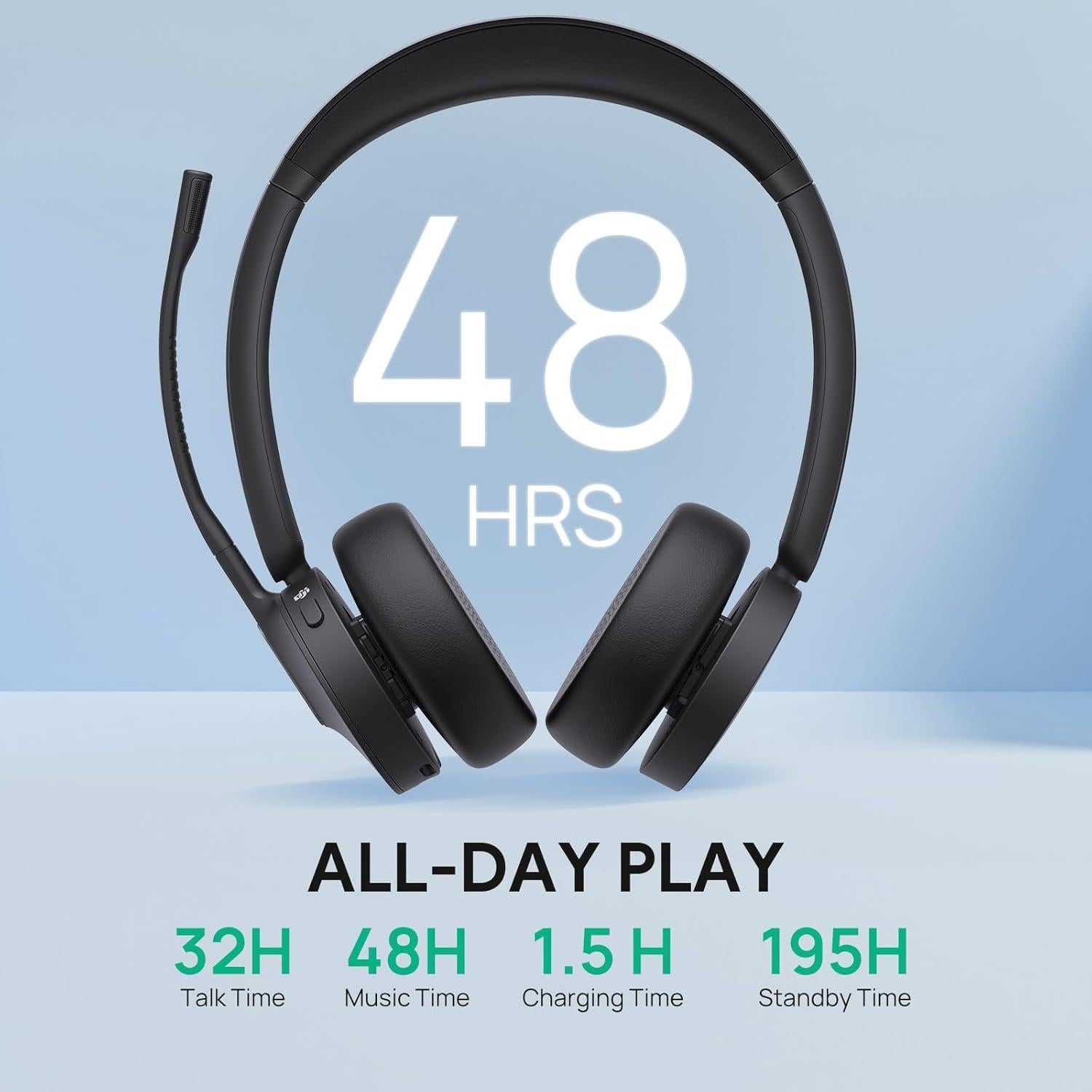 Auricular Inalámbrico Yealink WH64 DECT Bluetooth 150m 32h