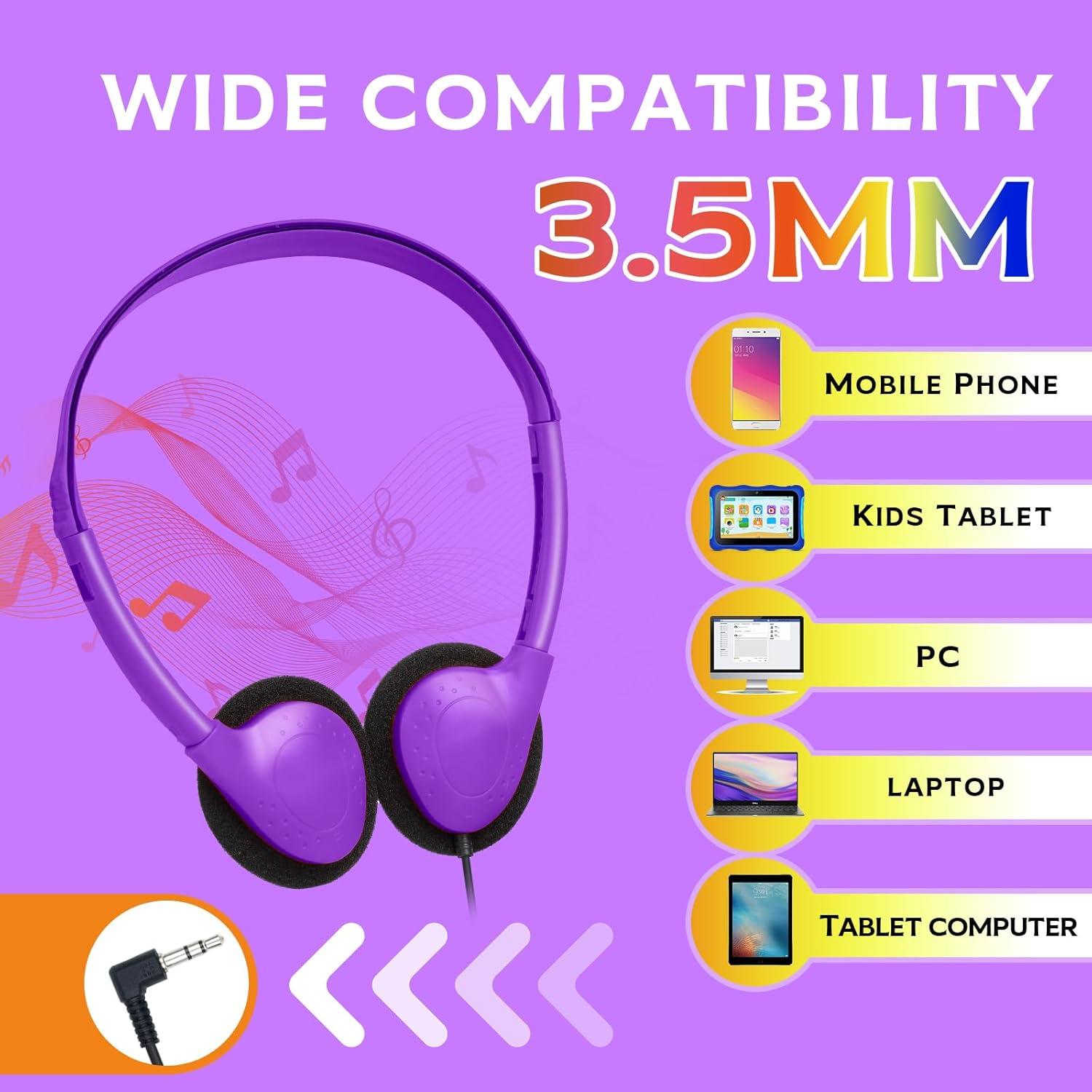 Auriculares para Niños TJZXGUI905 Paquete de 24 Multicolor