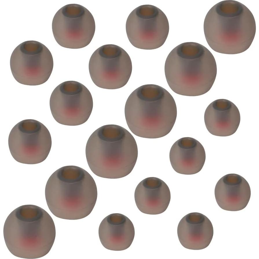 Puntas de Silicona para Auriculares - 18 Pares SML - Blancas