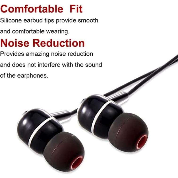 Consejos de Reemplazo de Auriculares Silicona 9 Pares S M L