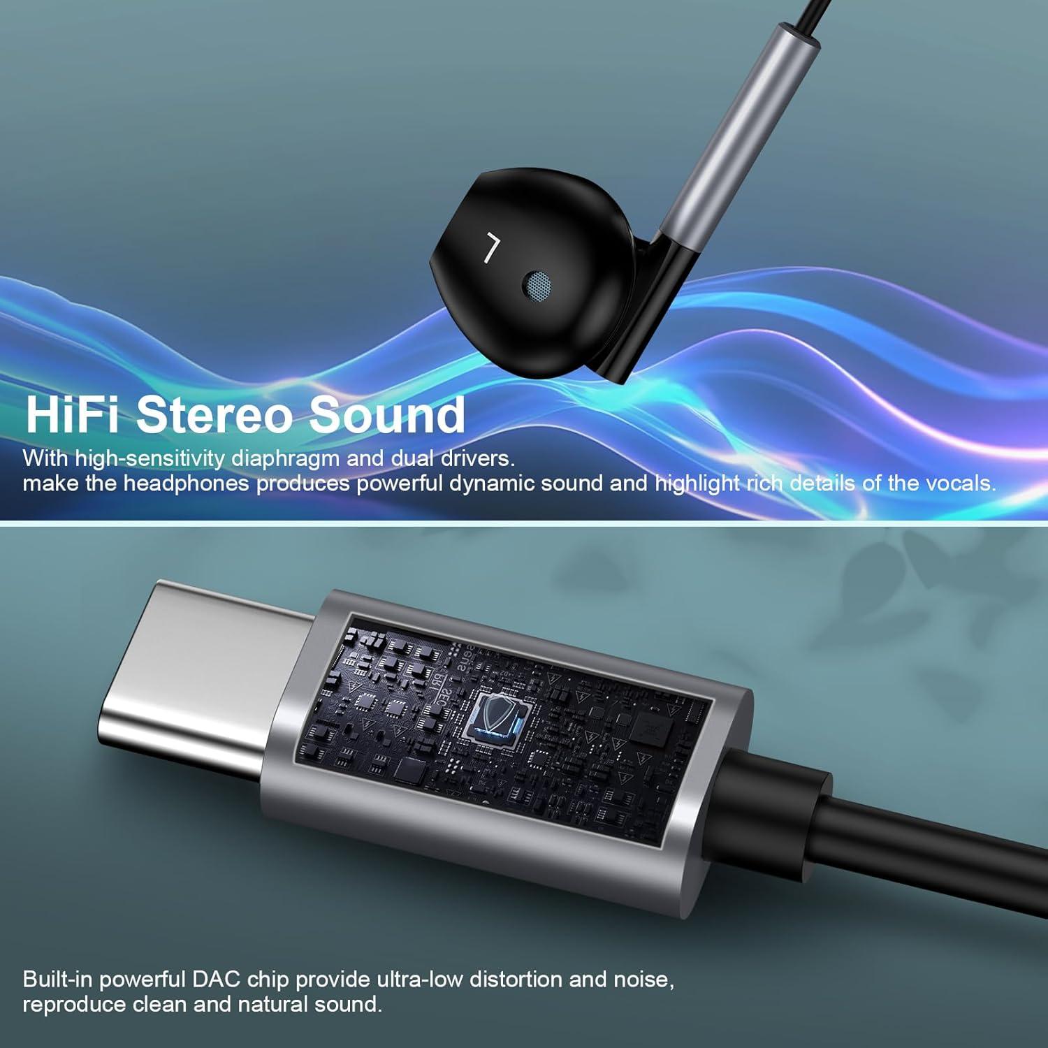 Auriculares Samsung USB C In Ear M55 con Micrófono