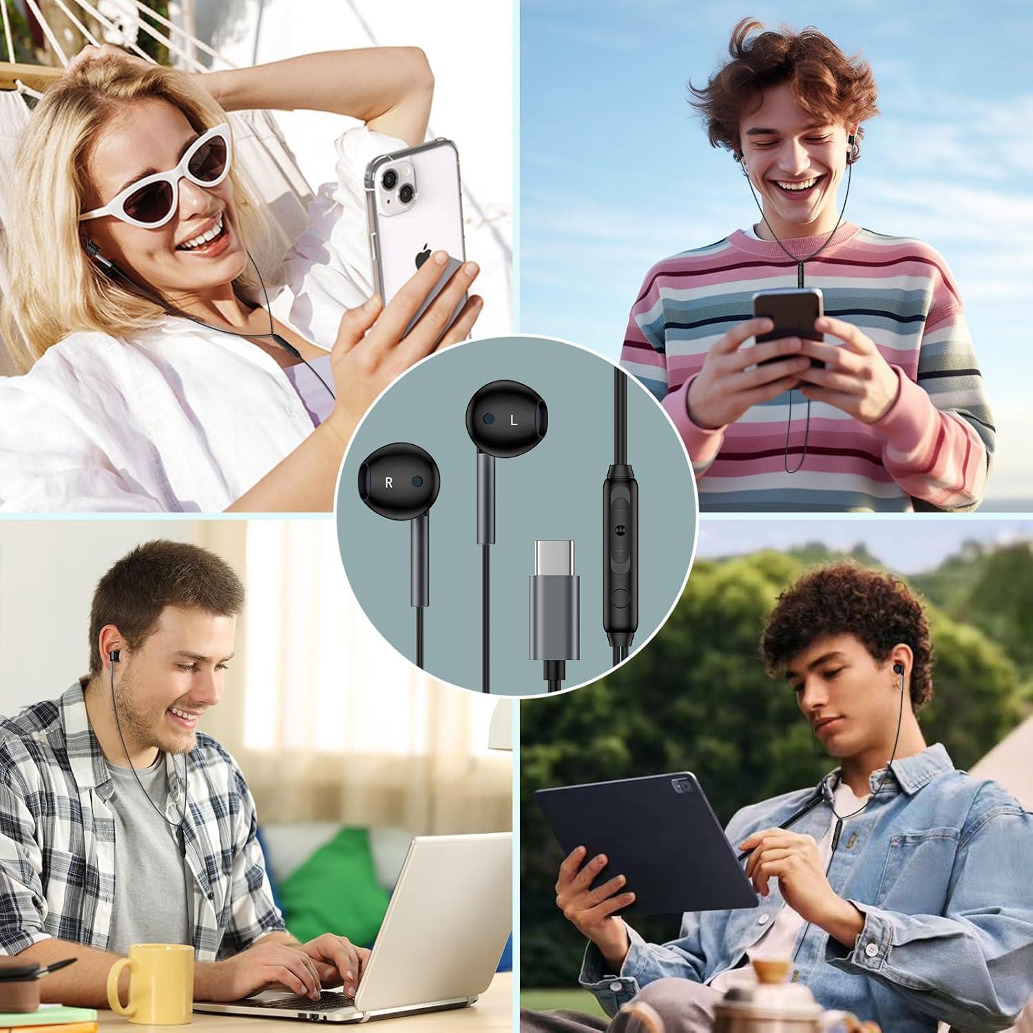 Auriculares Samsung USB C In Ear M55 con Micrófono