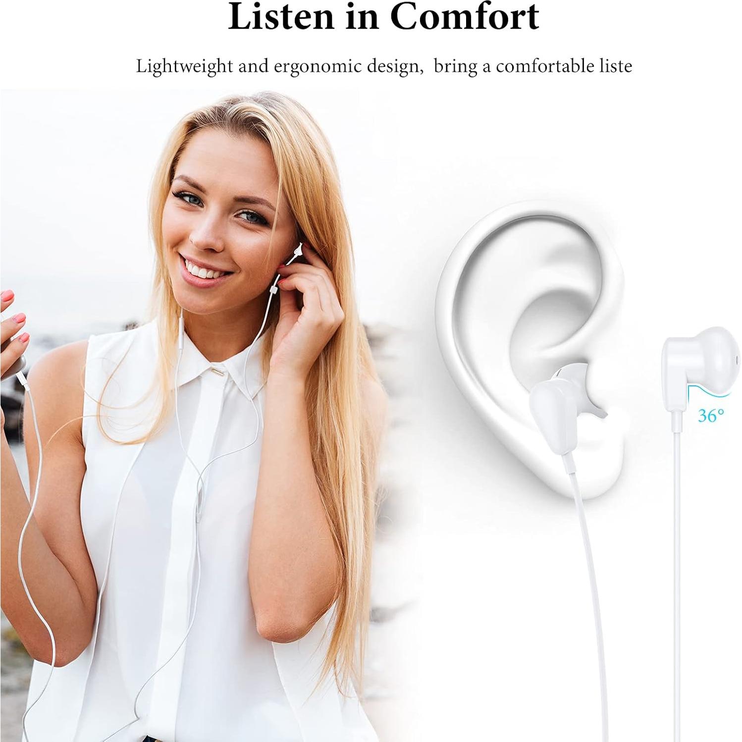 Auriculares con cable APETOO-0021 HiFi 3.5mm para Samsung y iPhone