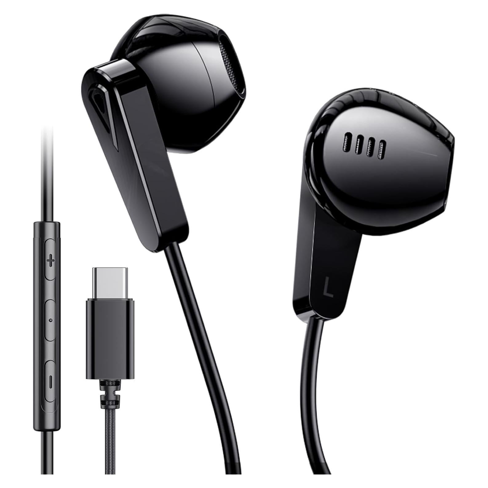 Auriculares USB C Gennice GN800 con Micrófono y Control de Volumen