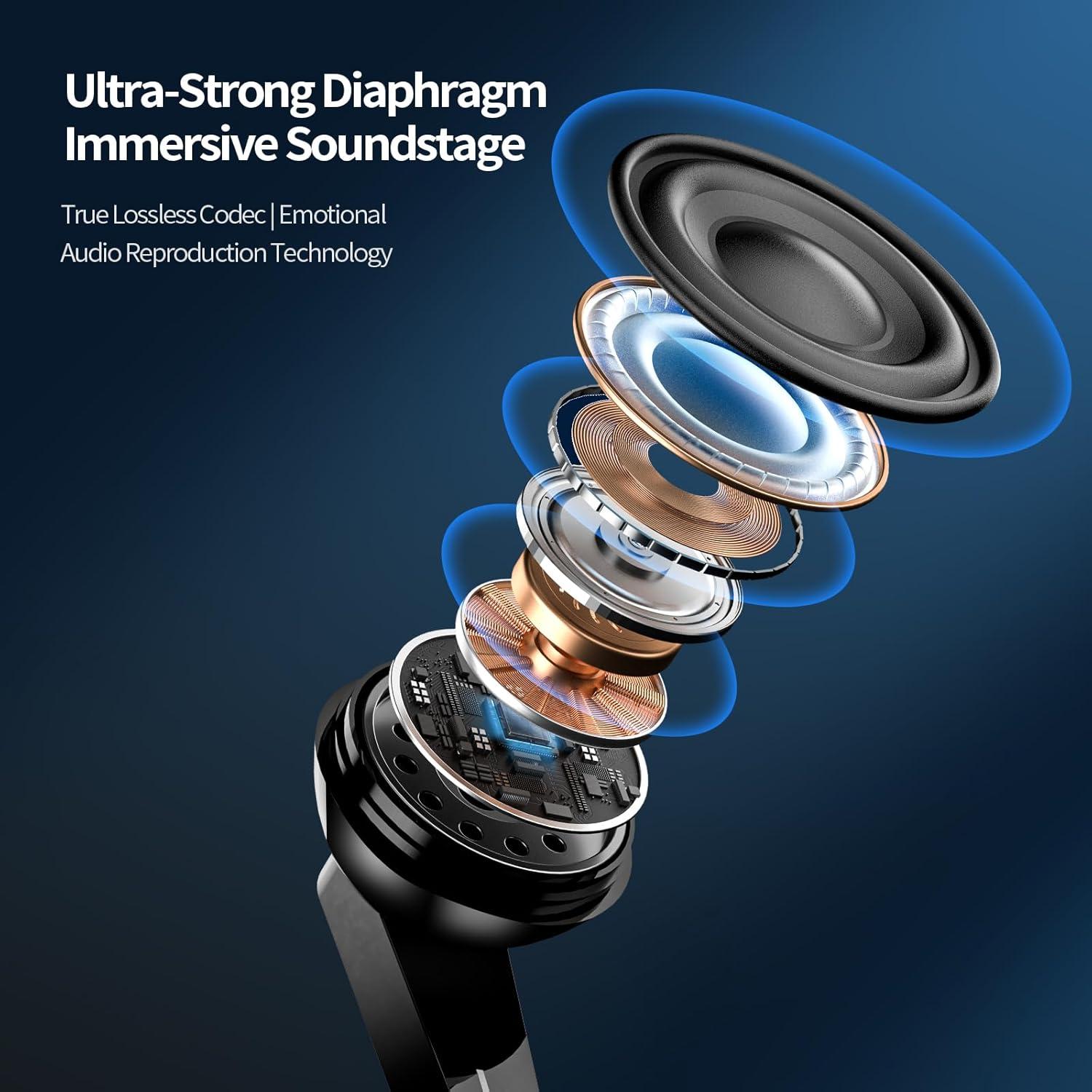 Auriculares USB C Gennice GN800 con Micrófono y Control de Volumen